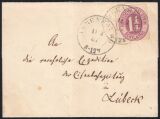 1865  Freimarke: Ziffer im Oval