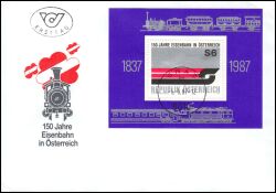 1987  150 Jahre Eisenbahn in sterreich