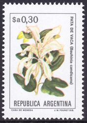 Argentinien 1983  Freimarke: Blumen