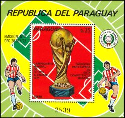 Paraguay 1973  Fuballweltmeisterschaft 1974