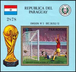 Paraguay 1973  Fuballweltmeisterschaft 1974