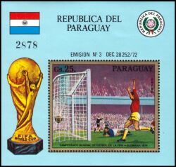 Paraguay 1973  Fußballweltmeisterschaft 1974