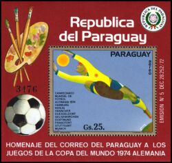 Paraguay 1974  Fuballweltmeisterschaft in Deutschland