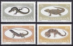 Bophuthatswana 1984  Echsen