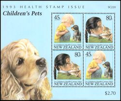 Neuseeland 1993  Gesundheit der Kinder: Haustiere