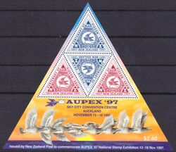 Neuseeland 1997  Nationale Briefmarkenausstellung AUPEX `97