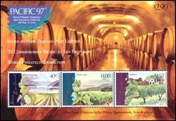Neuseeland 1997  Intern. Briefmarkenausstellung PACIFIC `97
