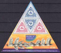 Neuseeland 1997  Intern. Briefmarkenausstellung PACIFIC `97