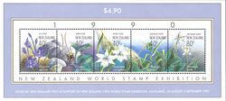 Neuseeland 1990  Intern. Briefmarkenausstellung NEW ZEALAND `90