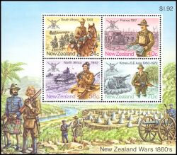 Neuseeland 1984  Militärgeschichte: Heer