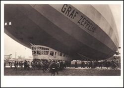 1999  Luftschiff Graf Zeppelin nach der Landung 