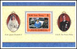 Süd-Georgien 1997  Goldhochzeit von Königin Elisabeth II.