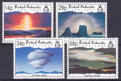 Britische Antarktis 1992  Atmosphrische Erscheinungen in der Antarktis