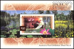 Australien 1997  Intern. Briefmarkenausstellung PACIFIC `97