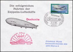 1981  Polarfahrt des Luftschiffs LZ 127 Graf Zeppelin