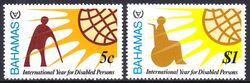 Bahamas 1981  Internationales Jahr der Behinderten