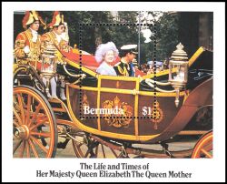 Bermuda-Inseln 85. Geburtstag von Königinmutter