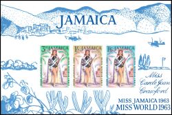 Jamaika 1964  Wahl der "Miss World 1963"