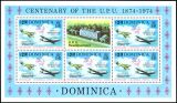 Dominica 1974  100 Jahre Weltpostverein (UPU)