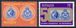 Malaysia 1973  50 Jahre Interpol