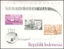 Indonesien 1961  Fremdenverkehr