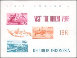 Indonesien 1961  Fremdenverkehr