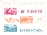 Indonesien 1961  Fremdenverkehr