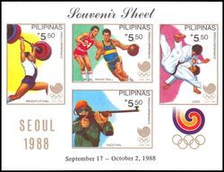 Philippinen 1988  Olympische Sommerspiele in Seoul
