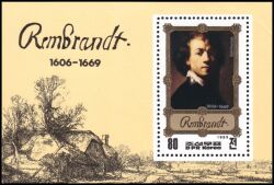 Korea-Nord 1983  Gemälde von Rembrandt