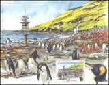 Franz. Antarktis 1999  Tourismus: Landschaftsaquarelle