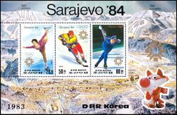 Korea-Nord 1983  Olympische Winterspiele in Sarajevo
