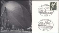 1981  Polarfahrt des Luftschiffes "Graf Zeppelin" 1931