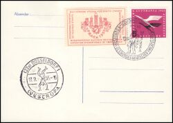 1955  Internationale Briefmarkenausstellung "PRAGA"