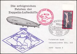 1981  Polarfahrt des Luftschiffs LZ 127 Graf Zeppelin