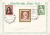 1952  Christkindels Markt in Nürnberg