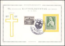 1952  75. Deutscher Katholikentag in Berlin