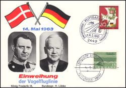 1963  Einweihung der Vogelfluglinie