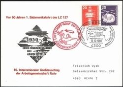 1980  1. Südamerikafahrt des Luftschiffes LZ 127