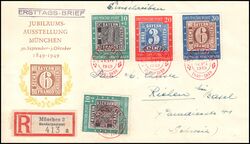 1949  100 Jahre deutsche Briefmarke
