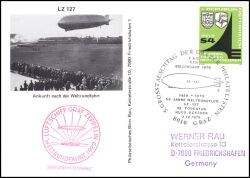 1979  Weltrundfahrt des Luftschiffes LZ 127 "Graf Zeppelin"