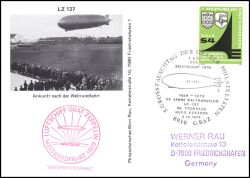 1979  Weltrundfahrt des Luftschiffes LZ 127 Graf Zeppelin 