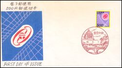 1985  Freimarke: Elektronische Postbermittlung