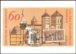 1980  Maximumkarte - Osnabrück