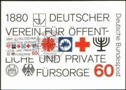 1980  Maximumkarte - Fürsorge