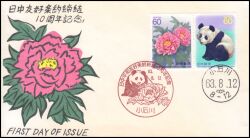 1988  10 Jahre chinesisch-japanischer Freundschaftsvertrag