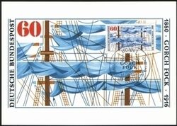 1980  Maximumkarte - Gorch Fock