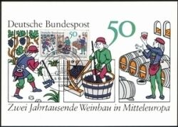 1980  Maximumkarte - Weinbau