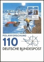 1981  Maximumkarte - Polarforschung