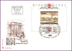 1981  Internationale Briefmarkenausstellung WIPA 1981 