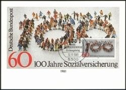 1981  Maximumkarte - Sozialversicherung